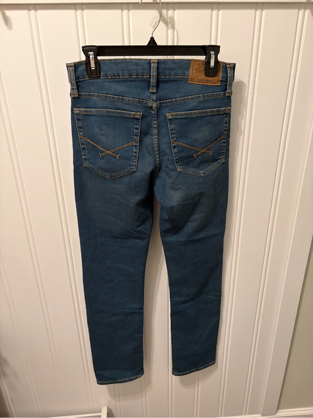 U.S. Polo Assn. Men’s Straight Fit Jeans Blue Denim Size 28x30